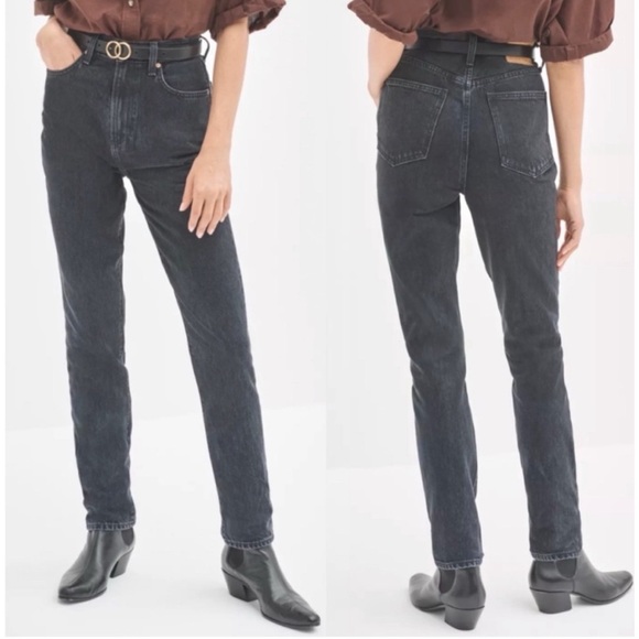 Aritzia Denim Forum The Nina Super High Rise Cigarette Jeans 30L - Picture 2 of 14